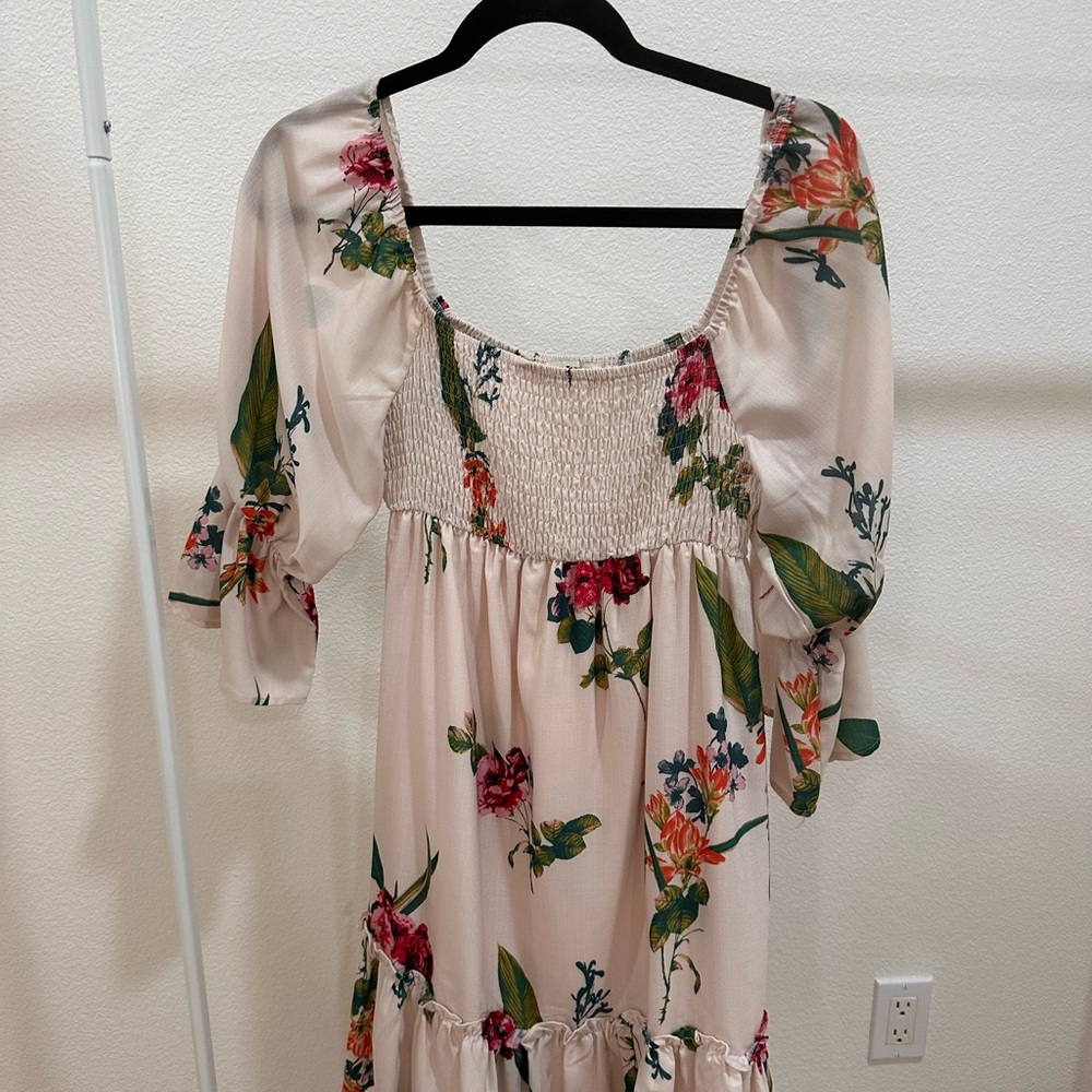 Flower dress - short